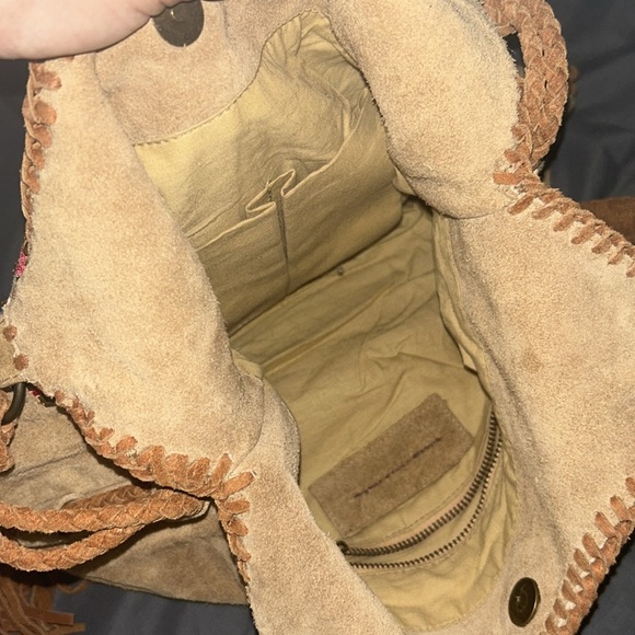 Free people gorgeous boho bag mint - Picture 3 of 5